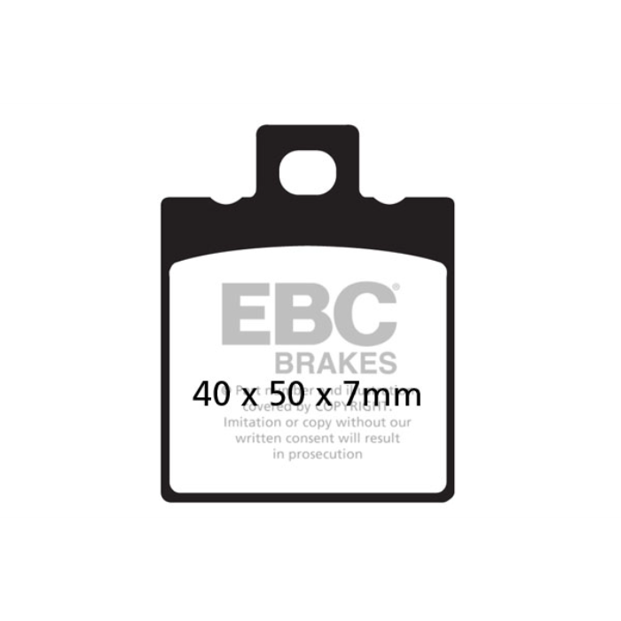 EBC Brakes Motorcycles Dirt Sintered Brake Pad - FA047R