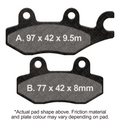 EBC Brakes Motorcycles Dirt Sintered Brake Pad - FA165/2R