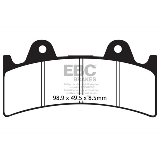 EBC Brakes Motorcycles Dirt Sintered Brake Pad - FA282R