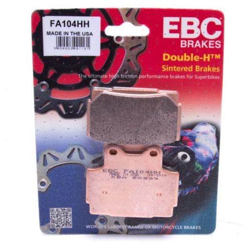 EBC Brakes Motorcycles HH Sintered Brake Pad - FA104HH