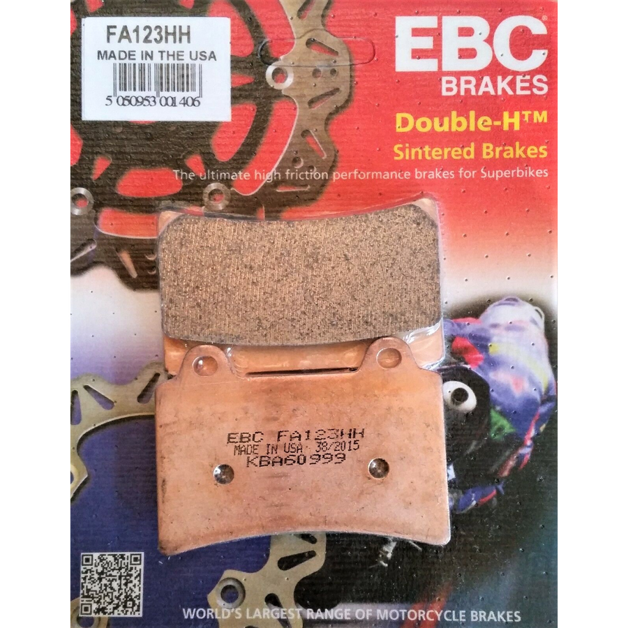 EBC Brakes Motorcycles HH Sintered Brake Pad - FA123HH