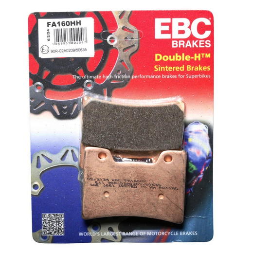 EBC Brakes Motorcycles HH Sintered Brake Pad - FA160HH