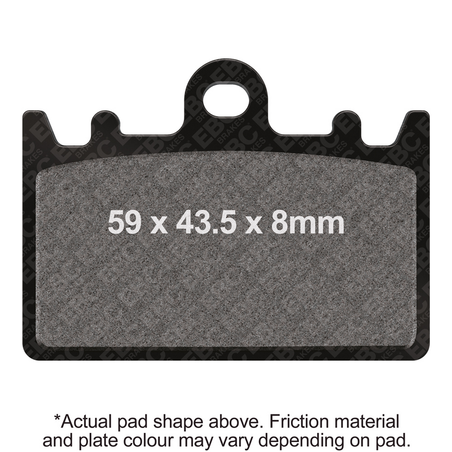 EBC Brakes Motorcycles HH Sintered Brake Pad - FA180HH
