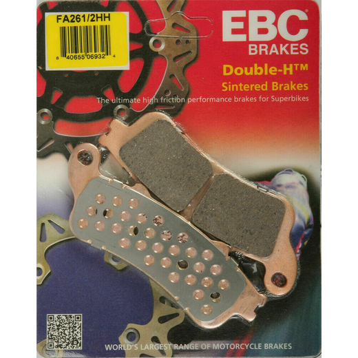 EBC Brakes Motorcycles HH Sintered Brake Pad - FA261/2HH