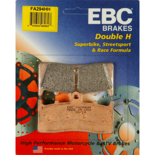 EBC Brakes Motorcycles HH Sintered Brake Pad - FA294HH