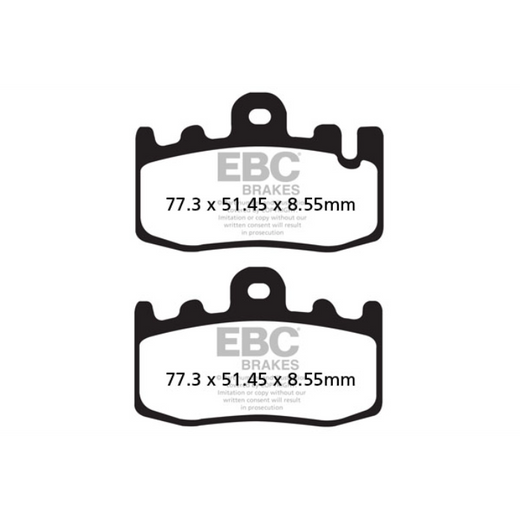 EBC Brakes Motorcycles HH Sintered Brake Pad - FA441HH
