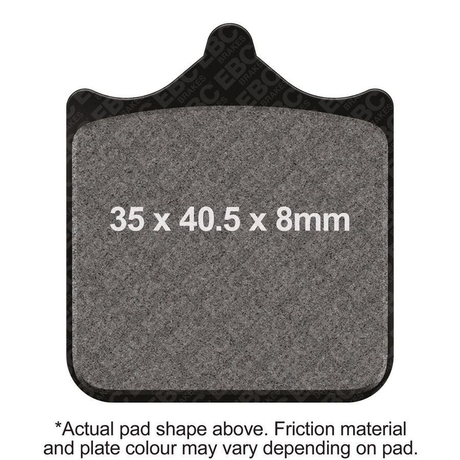 EBC Brakes Motorcycles HH Sintered Brake Pad - FA604/4HH