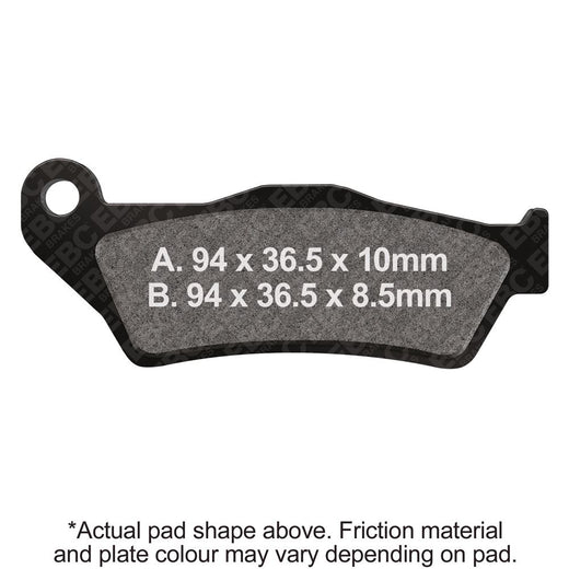 EBC Brakes Motorcycles HH Sintered Brake Pad - FA671HH