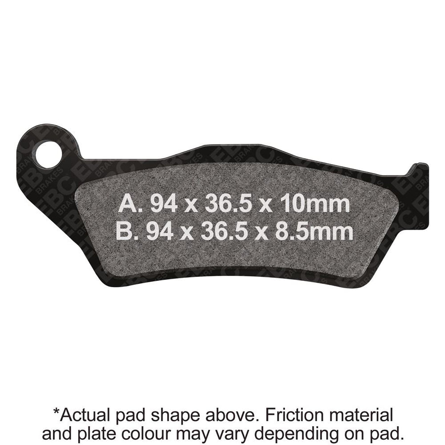 EBC Brakes Motorcycles HH Sintered Brake Pad - FA671HH