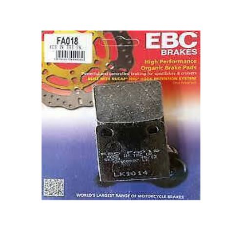 EBC Brakes Motorcycles Organic Brake Pad -  FA018