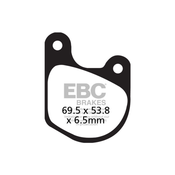 EBC Brakes Motorcycles Organic Brake Pad -  FA071
