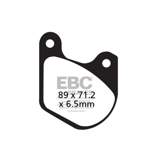 EBC Brakes Motorcycles Organic Brake Pad -  FA072