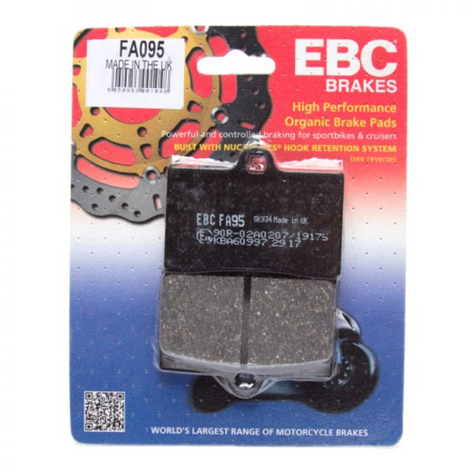 EBC Brakes Motorcycles Organic Brake Pad -  FA095
