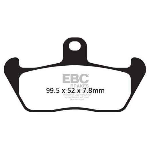 EBC Brakes Motorcycles Organic Brake Pad -  FA163
