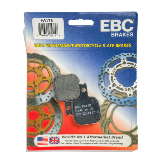 EBC Brakes Motorcycles Organic Brake Pad -  FA175