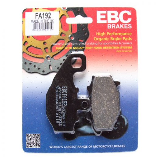 EBC Brakes Motorcycles Organic Brake Pad -  FA192
