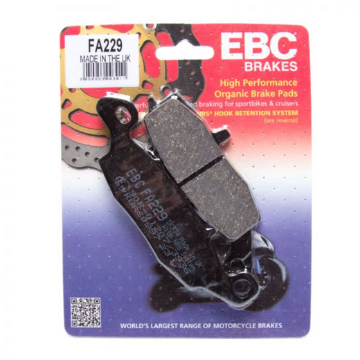 EBC Brakes Motorcycles Organic Brake Pad -  FA229