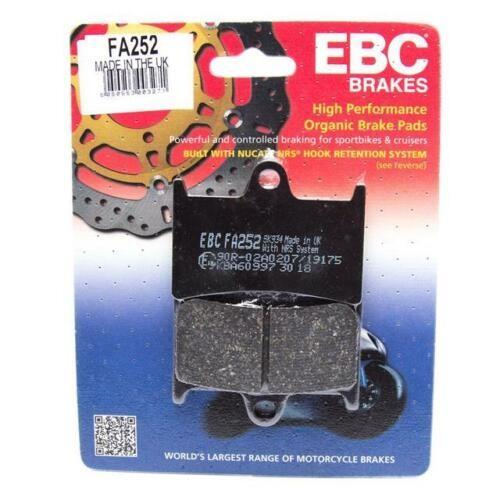 EBC Brakes Motorcycles Organic Brake Pad -  FA252