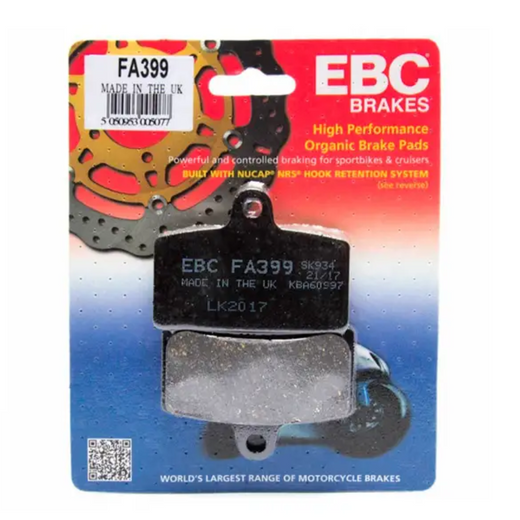 EBC Brakes Motorcycles Organic Brake Pad -  FA399