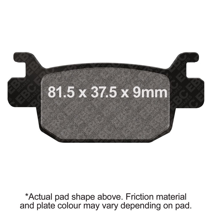 EBC Brakes Motorcycles Organic Brake Pad -  FA698