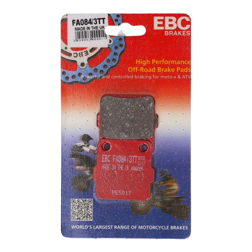 EBC Brakes Off Road Motorcycles TT Hybrid Carbon Brake Pad - FA084/3TT