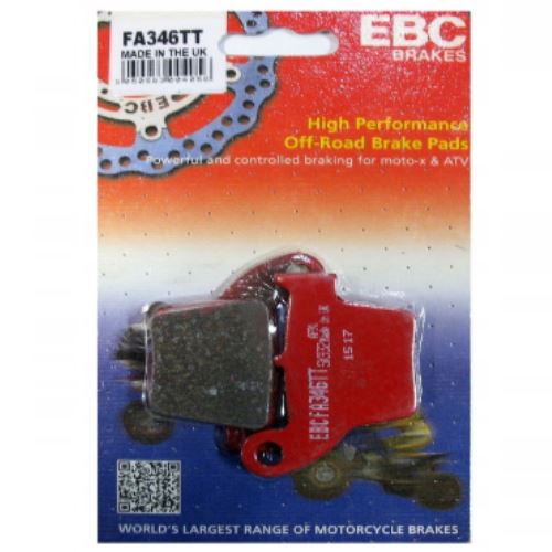 EBC Brakes Off Road Motorcycles TT Hybrid Carbon Brake Pad - FA346TT