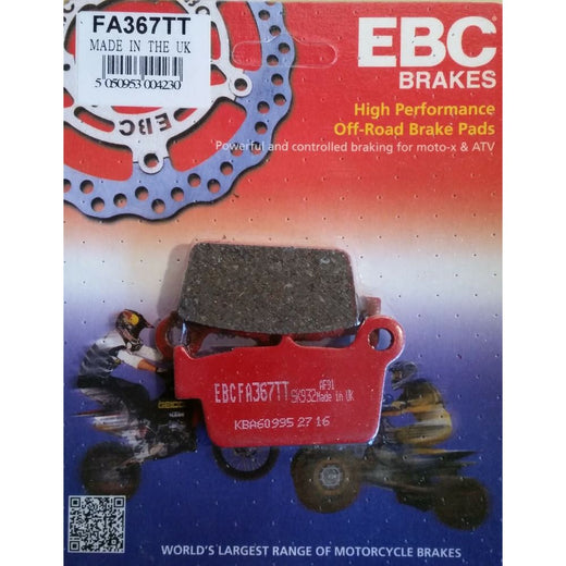 EBC Brakes Off Road Motorcycles TT Hybrid Carbon Brake Pad - FA367TT