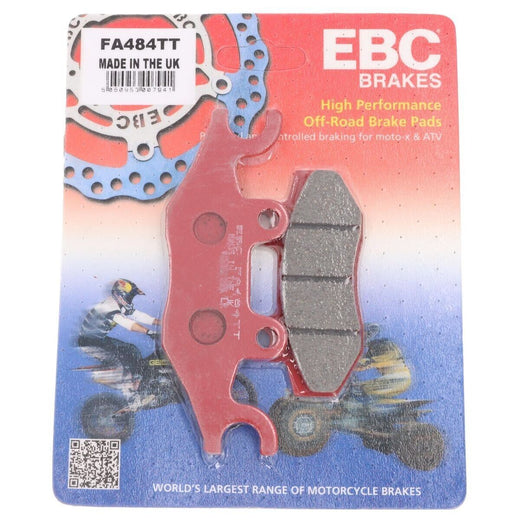 EBC Brakes Off Road Motorcycles TT Hybrid Carbon Brake Pad - FA484TT