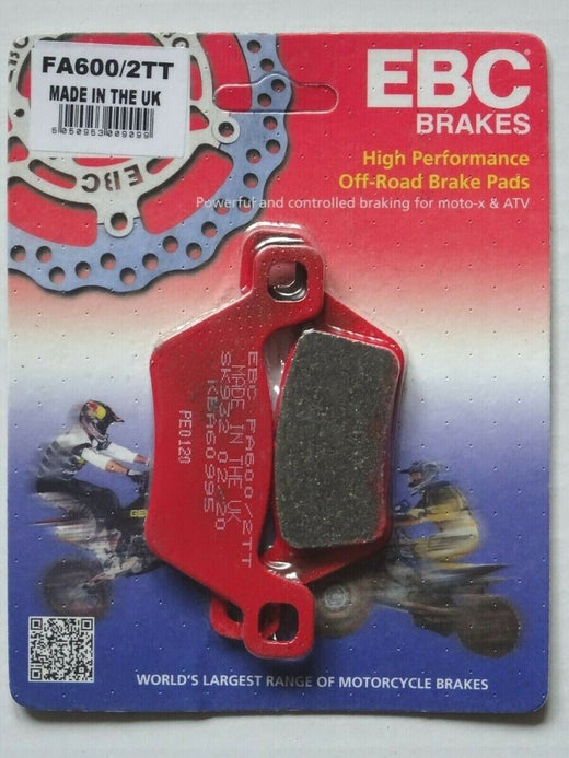 EBC Brakes Off Road Motorcycles TT Hybrid Carbon Brake Pad - FA600/2TT