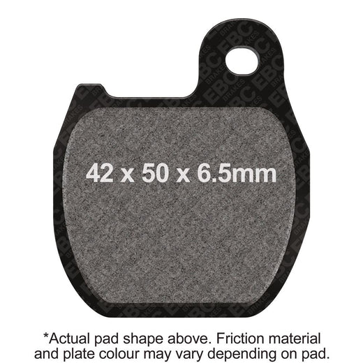 EBC Brakes Off Road Motorcycles TT Hybrid Carbon Brake Pad - FA624TT