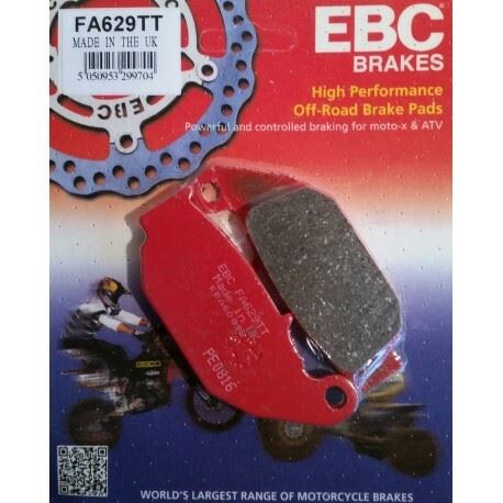 EBC Brakes Off Road Motorcycles TT Hybrid Carbon Brake Pad - FA629TT