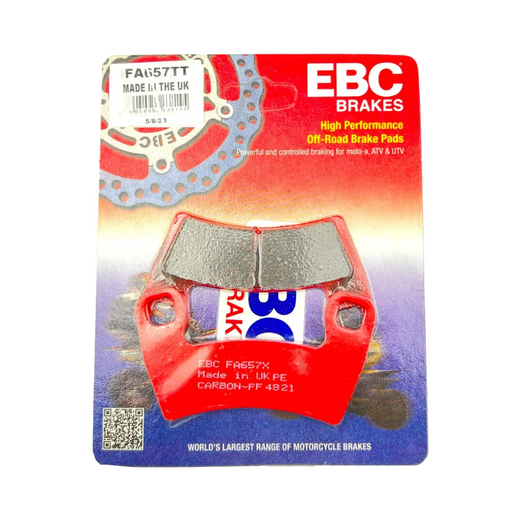 EBC Brakes Off Road Motorcycles TT Hybrid Carbon Brake Pad - FA657TT
