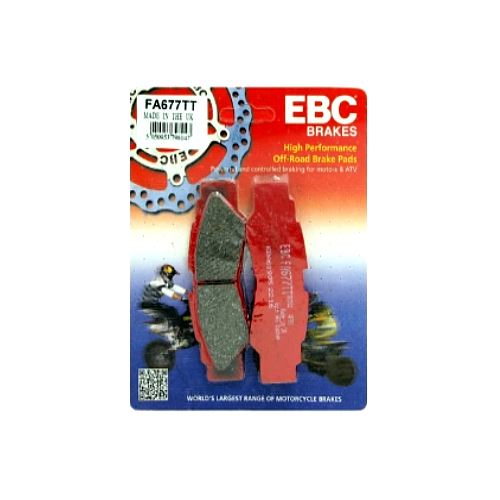 EBC Brakes Off Road Motorcycles TT Hybrid Carbon Brake Pad - FA677TT