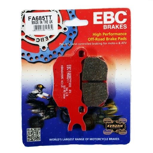 EBC Brakes Off Road Motorcycles TT Hybrid Carbon Brake Pad - FA685TT