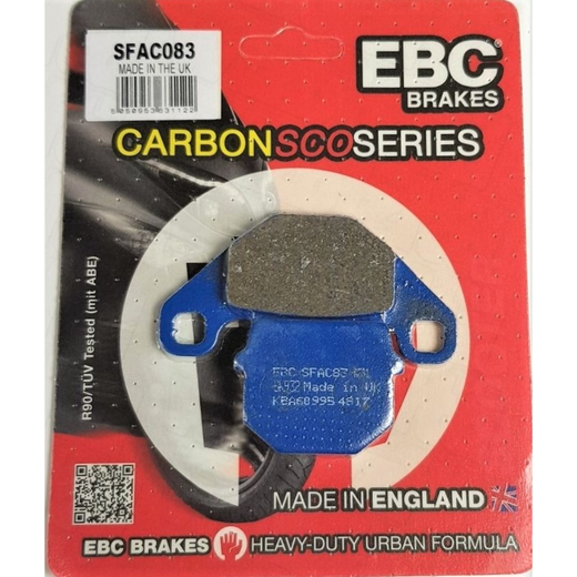 EBC Brakes Scooters Carbon Brake Pad -  SFAC083