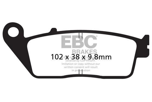 EBC Brakes Scooters HH Slintered Brake Pad -  SFA196HH