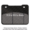EBC Brakes Scooters HH Slintered Brake Pad -  SFA627HH