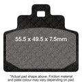 EBC Brakes Scooters HH Slintered Brake Pad -  SFA681HH