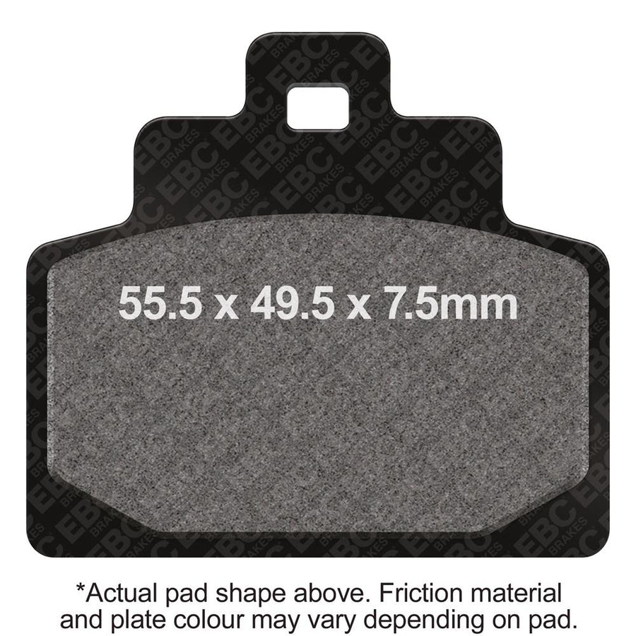 EBC Brakes Scooters HH Slintered Brake Pad -  SFA681HH