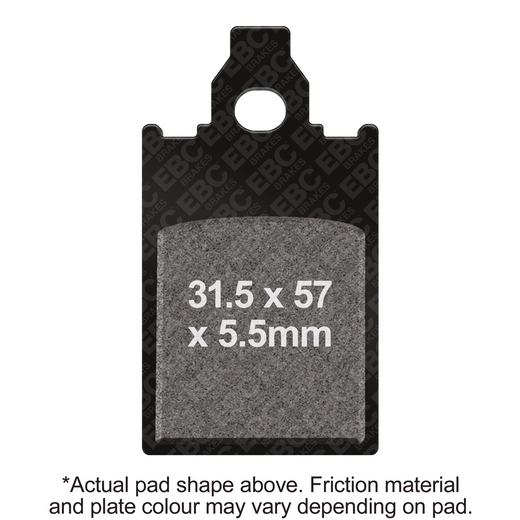 EBC Brakes Scooters organic Brake Pad - SFA116