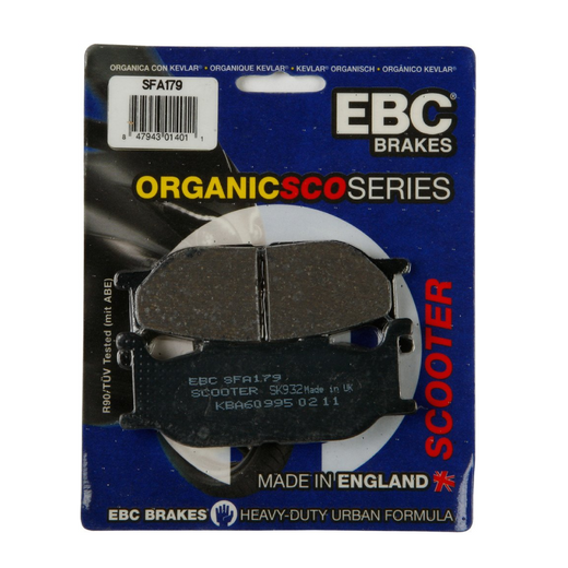 EBC Brakes Scooters organic Brake Pad - SFA179