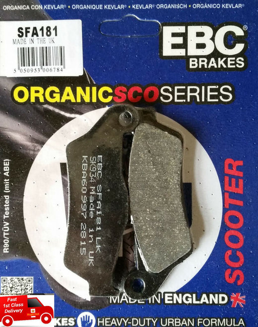 EBC Brakes Scooters organic Brake Pad - SFA181