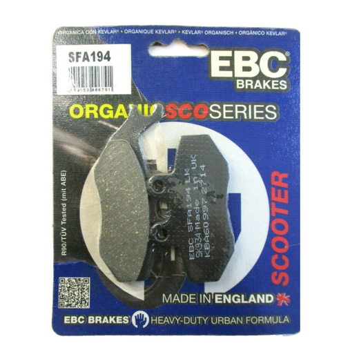 EBC Brakes Scooters organic Brake Pad - SFA194