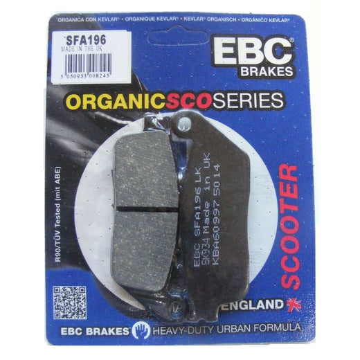 EBC Brakes Scooters organic Brake Pad - SFA196