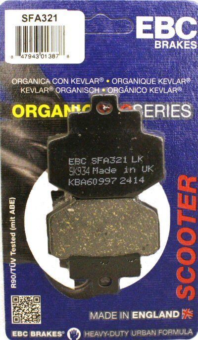 EBC Brakes Scooters organic Brake Pad - SFA321