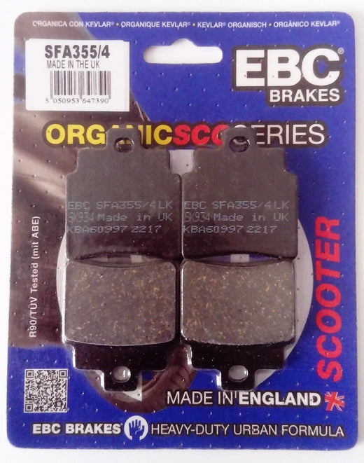 EBC Brakes Scooters organic Brake Pad - SFA355/4