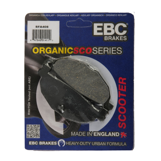 EBC Brakes Scooters organic Brake Pad - SFA408