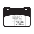 EBC Brakes Scooters organic Brake Pad - SFA627