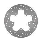 EBC stainless steel brake disc MD2111 showing the smooth, polished surface and vented design for enhanced braking performance.