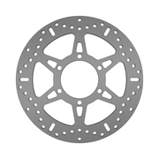 EBC stainless steel brake disc MD8009 showing smooth, durable surface with vented design for vehicle braking system